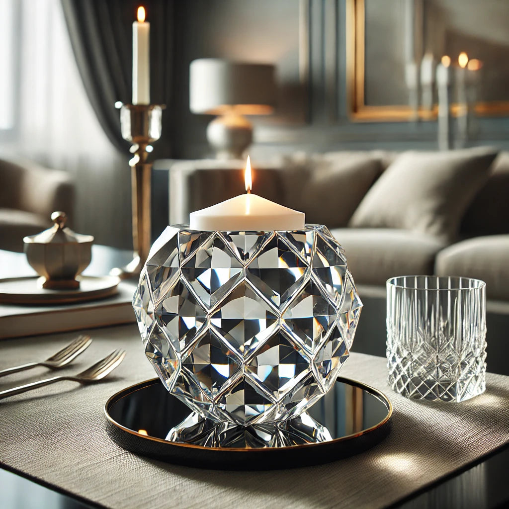 Crystal Candle Holder