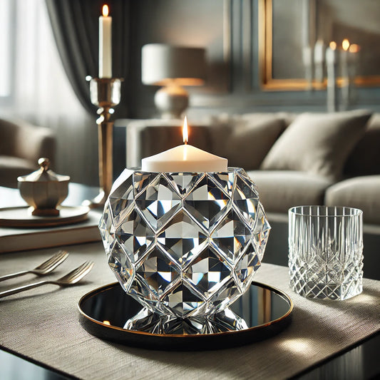 Crystal Candle Holder