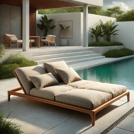 Santorini Luxe Outdoor Sunbed